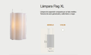 Lámpara de suspensión Flag 45 XL